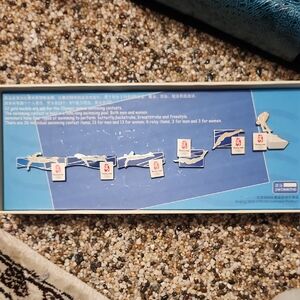 Beijing 2008 Olympics, Swimming Pins